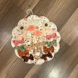 bebe Multicolor Hair Bow Set